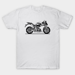 CBR600F 2011 Motorcycle Sketch Art T-Shirt